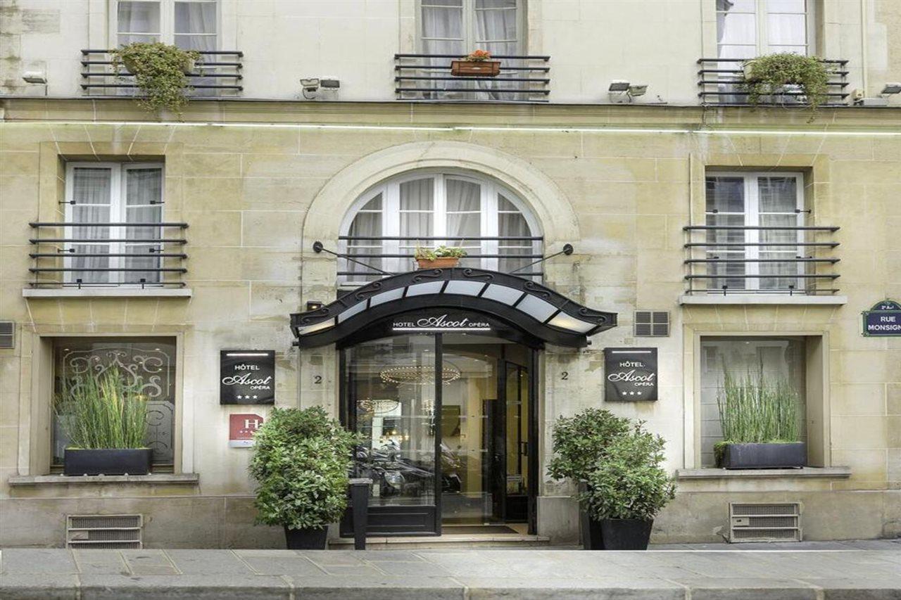 Hotel Ascot Opera Paris Bagian luar foto